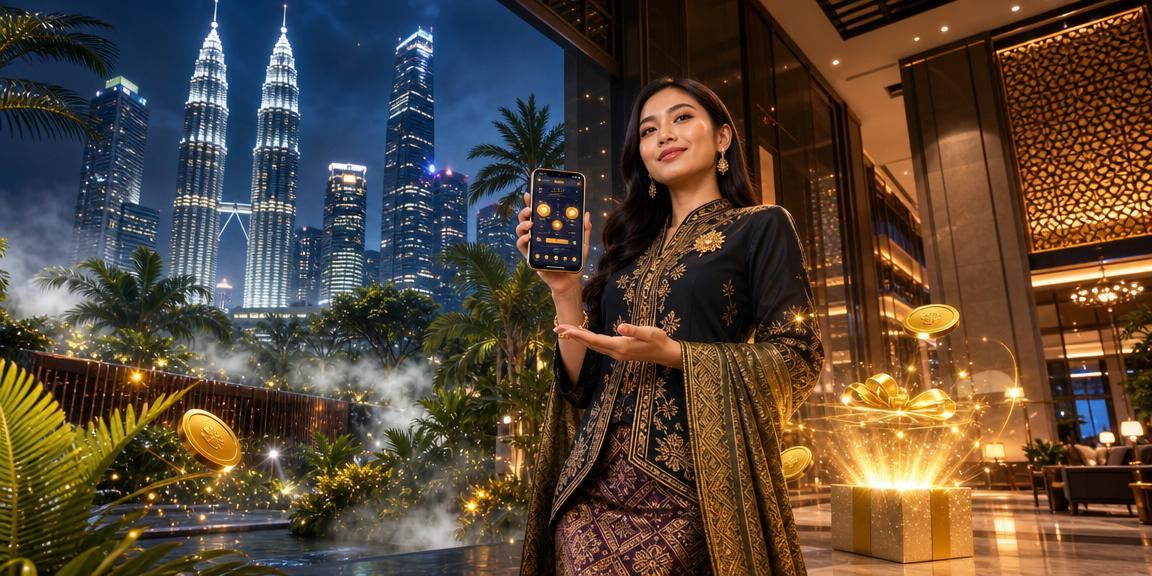 Pengguna Kuala Lumpur mengakses aplikasi kasino taxi88 pada telefon pintar Android